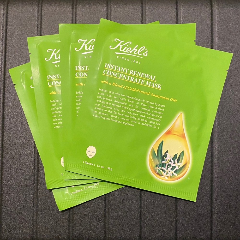 Kiehl’s Sheet Masks (Set of 4)